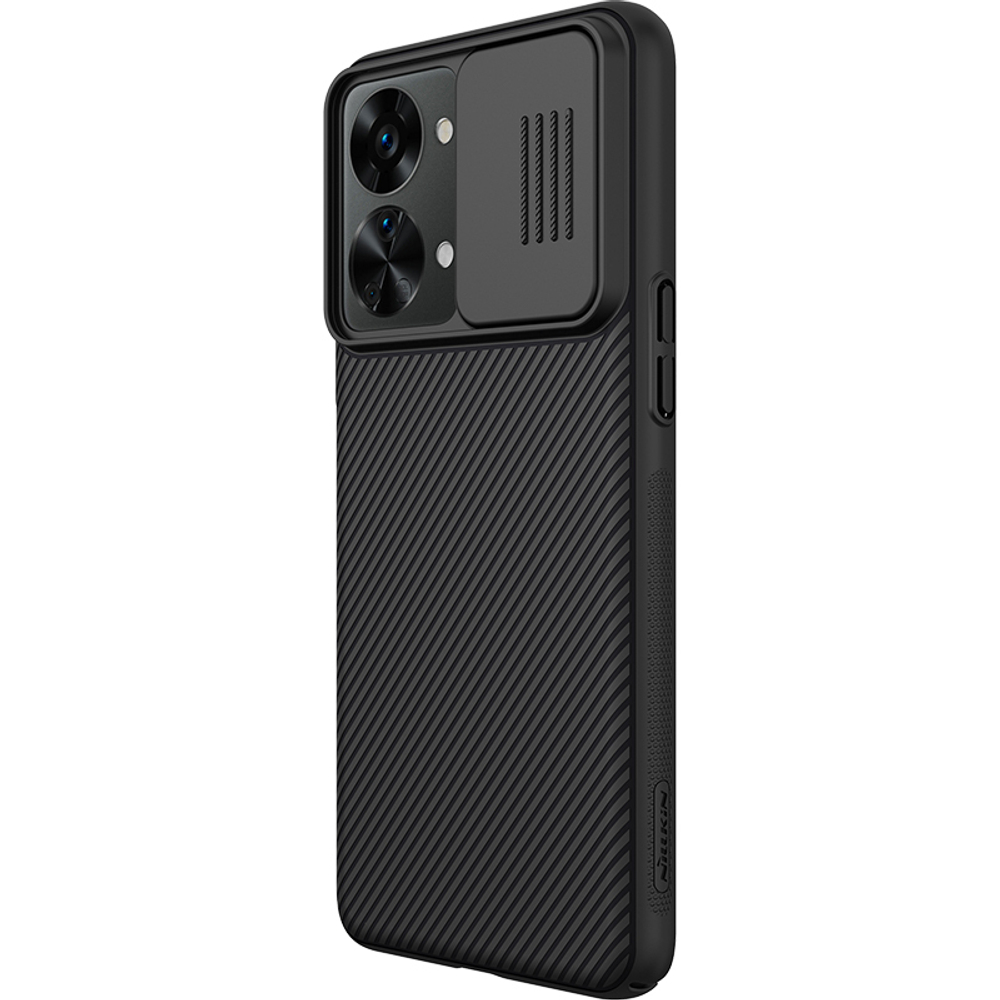 Чехол с защитной шторкой для камеры на смартфон OnePlus Nord 2T 5G, Nillkin серия CamShield Case