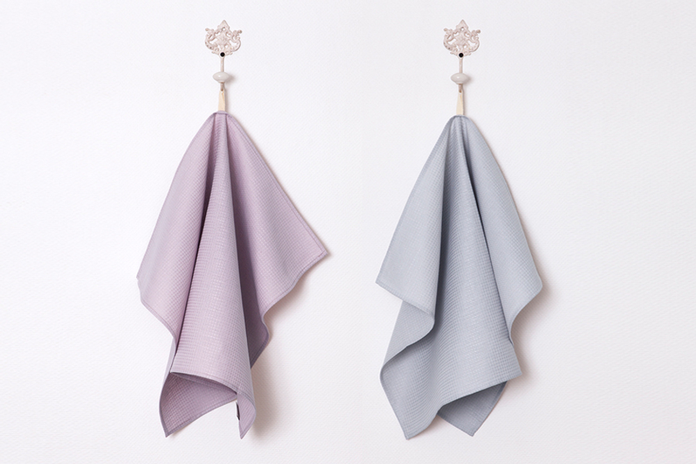 Набор полотенец 2 шт Luxberry Kitchen Line лавандовая вода-васильковый лёд фото