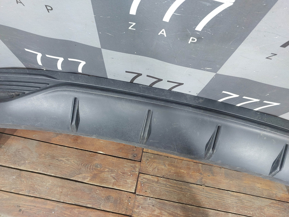 Юбка заднего бампера Hyundai Solaris 2 (HCR) 20-нв Б/У Оригинал 86612H5500