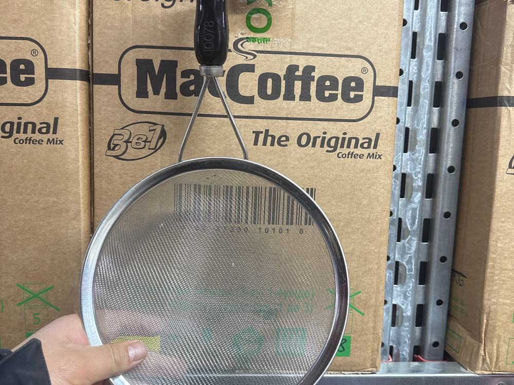 Дуршлаг 22 см пластиковая ручка