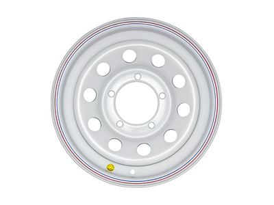 Диск усиленный УАЗ стальной белый  5x139,7 7xR15 d110 ET-19