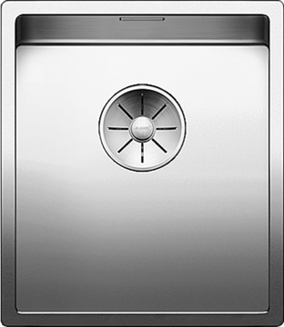 Кухонная мойка Blanco Claron 340-U нержавеющая сталь зеркальная полировка