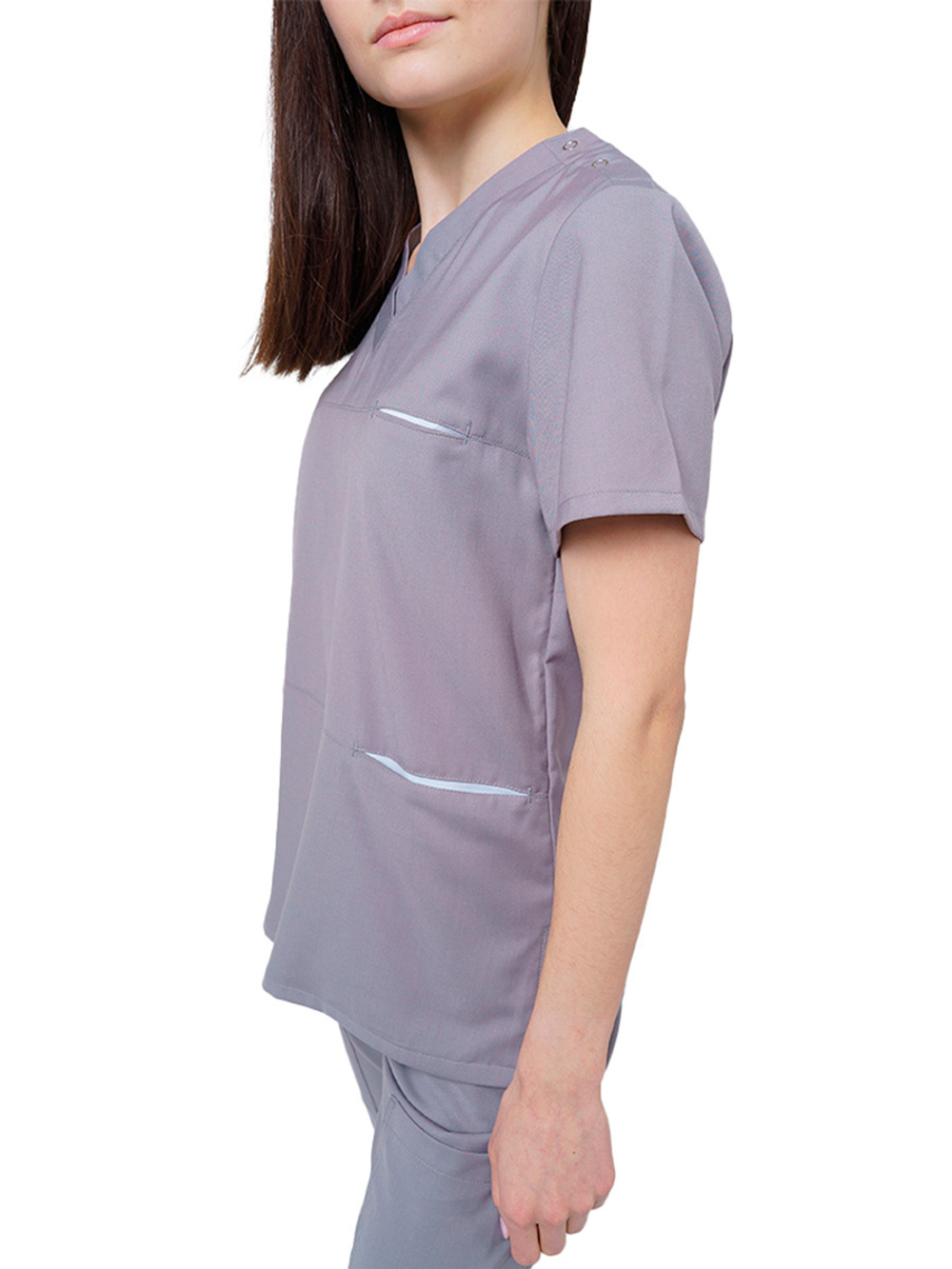 Туника медицинская женская Тезис TZ300, серый, 54