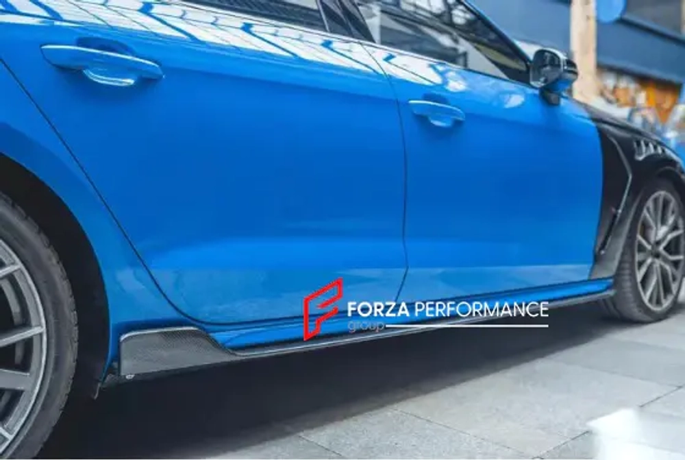 Карбоновый обвес для AUDI A4 S4 B9 2020+ Ауди аэродинамический обвес