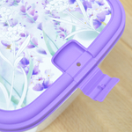 Контейнер 1,5л для СВЧ с клапаном "Lavender"