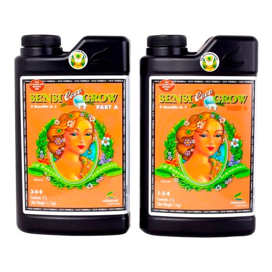Удобрение Sensi AN Coco Grow Части A & B 1 л