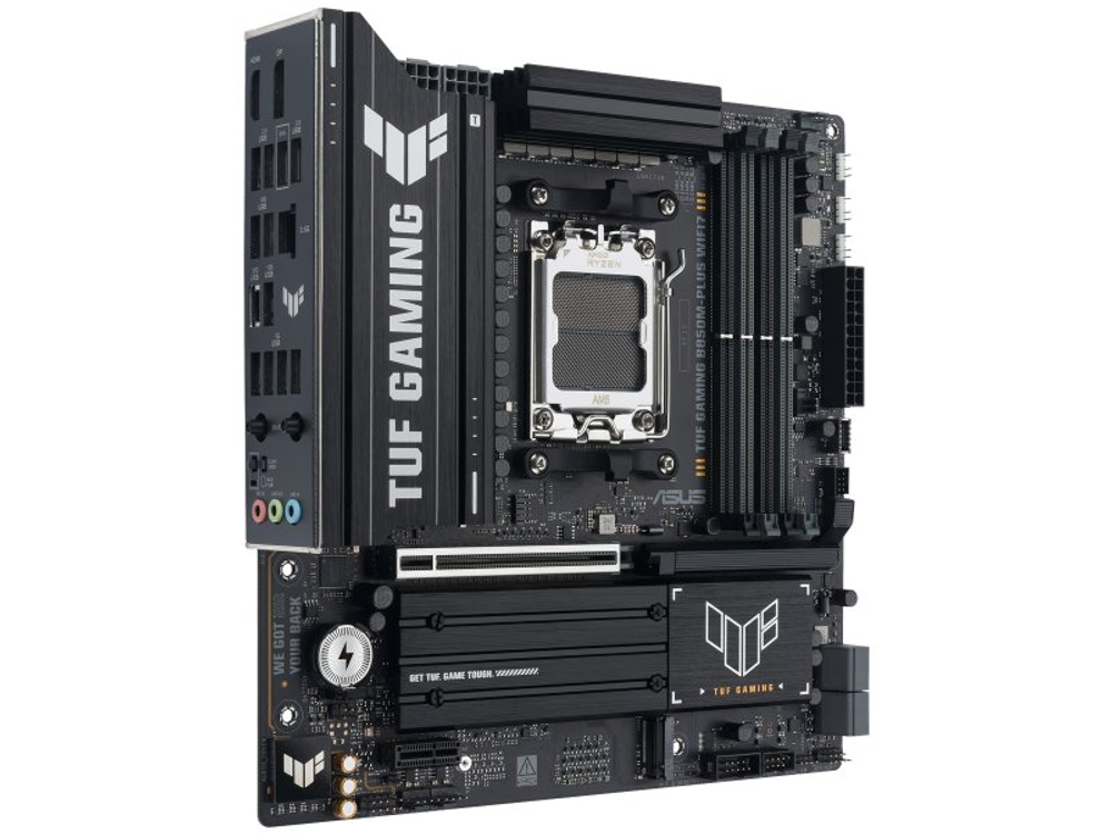 Материнская плата Asus Tuf Gaming B850m-plus Wifi7, Socket AM5, AMD B850, mATX, RTL [90MB1MU0-M0EAY0]