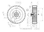 Рабочее колесо вентилятора дутьевого ВД-3.5