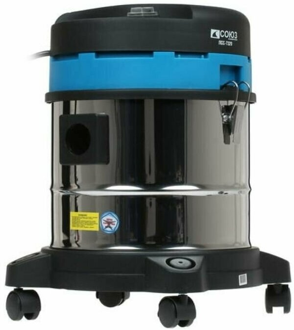 Промышленный пылесос СОЮЗ ПСС-7320,1600Вт,20л,РОЗЕТКА,3 мешка в компл.