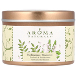 Aroma Naturals, Soy VegePure®, маленькая консервная свеча из сои, пачули и ладан, 79,38 г (2,8 унции)