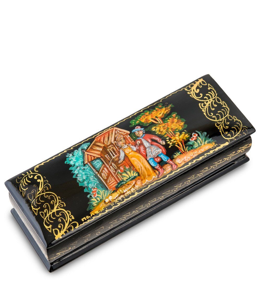 Народные промыслы ШК-85/28-A Шкатулка «Встреча»