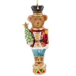 GAEM Украшение новогоднее "Медвежонок", L5 W4 H16 см