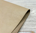 Poncho Lux Lino (1,3-1,5 мм), цв. Бежевый, натуральная кожа козы