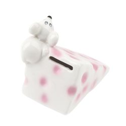 Фигурка декоративная (копилка) "Мышь на сыре" 10*7*8см. (min4) (транспортная упаковка)