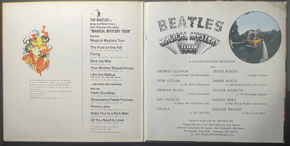 The Beatles - Magical Mystery Tour (Япония 1976г.)