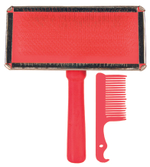 Щетка для собак и кошек Trixie Soft Brush, размер 14х11.5см., синий