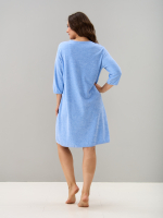 Халат Хм-562/голубой-п