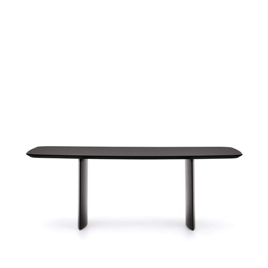 Стол из лакированного МДФ Litto черный, 200 x 100