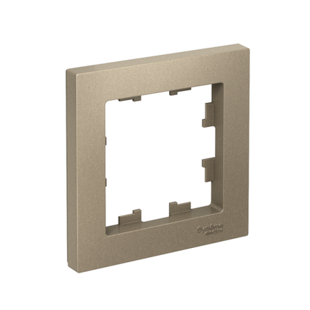 Рамка 1-м AtlasDesign шампань SE ATN000501