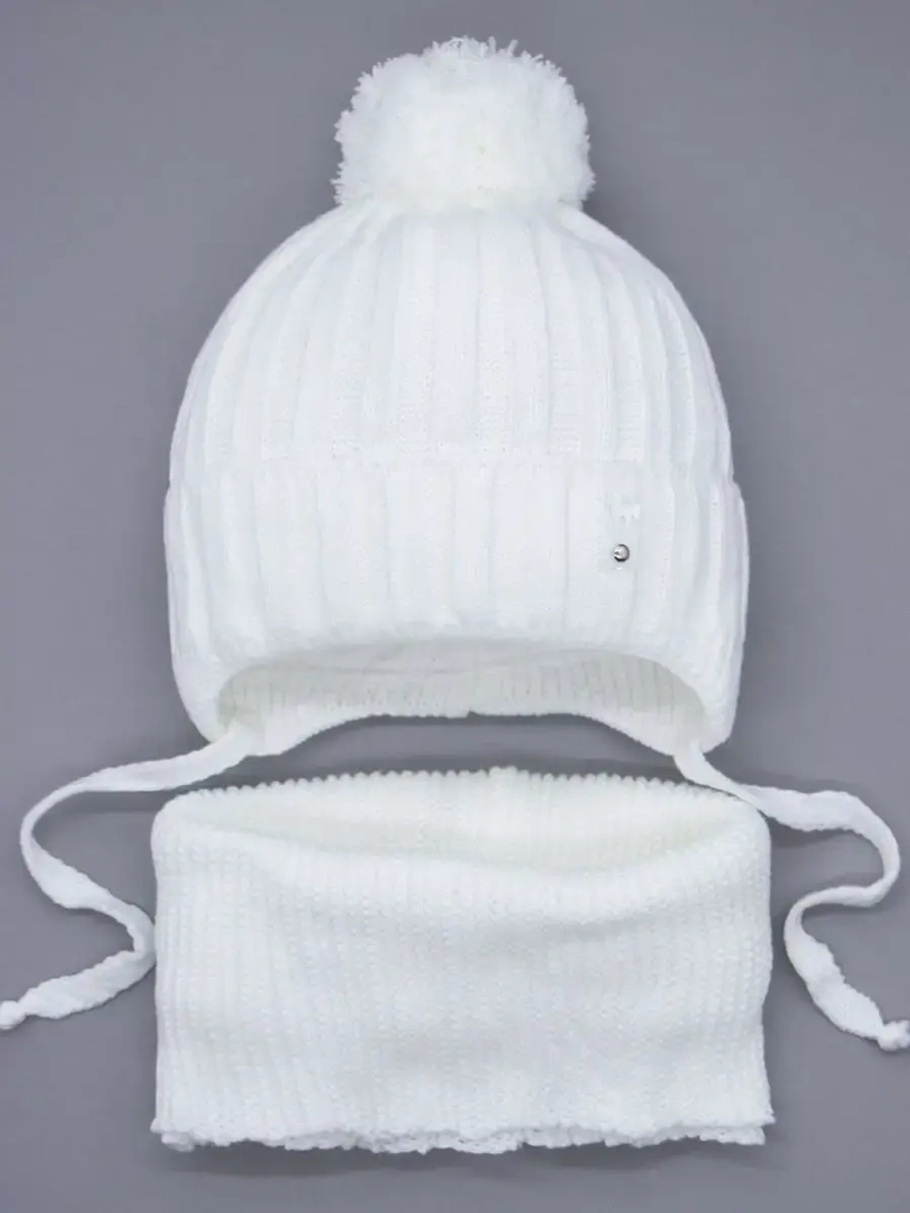 Шапка для девочек осенняя и снуд