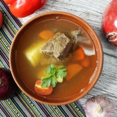 Шурпа с Бараниной