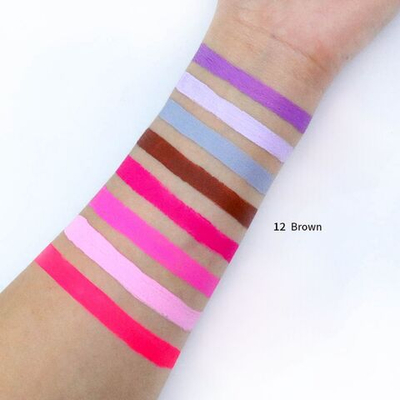 Грим водостойкий 12 Коричневый 15 мл