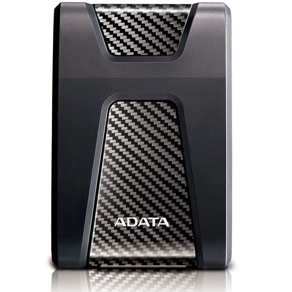 Внешний жесткий диск HDD A-Data Portable HDD 2Tb HD650 AHD650-2TU31-CBK (USB 3.1, 2.5", Black) Противоударные Slim