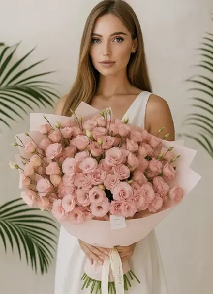 Букет из 39 эустом «Роскошная нежность»