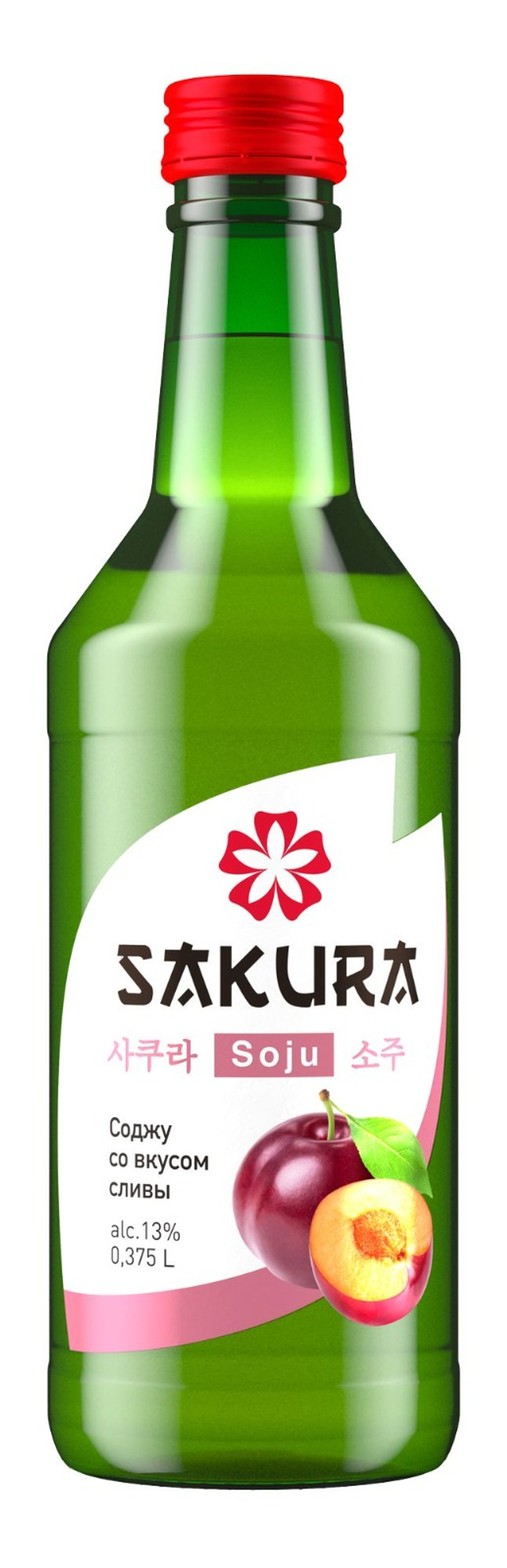SAKURA Soju Слива 0,375л.