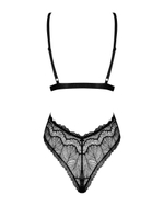 Соблазнительное кружевное боди Isabellia с бантом