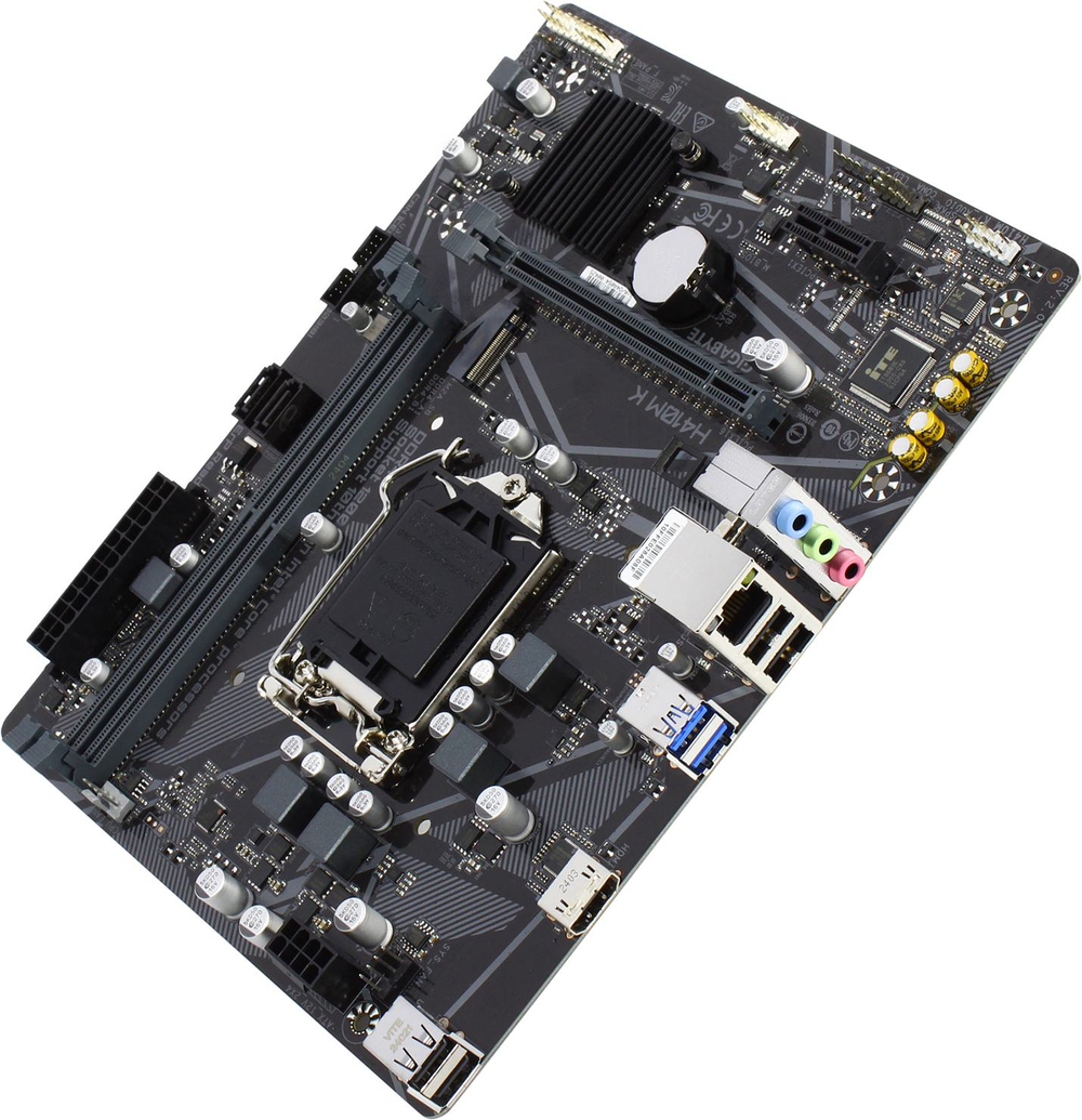 Мат. плата Gigabyte H410M K rev2.0 LGA1200 <Q470> MicroATX 2DDR4