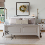 Кровать160х200 Боцен из натурального дерева