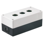 Корпус КП103 для кнопок 3 места белый ИЭК BKP10-3-K01