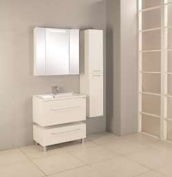 Тумба под раковину Акватон Мадрид 80 М, белая