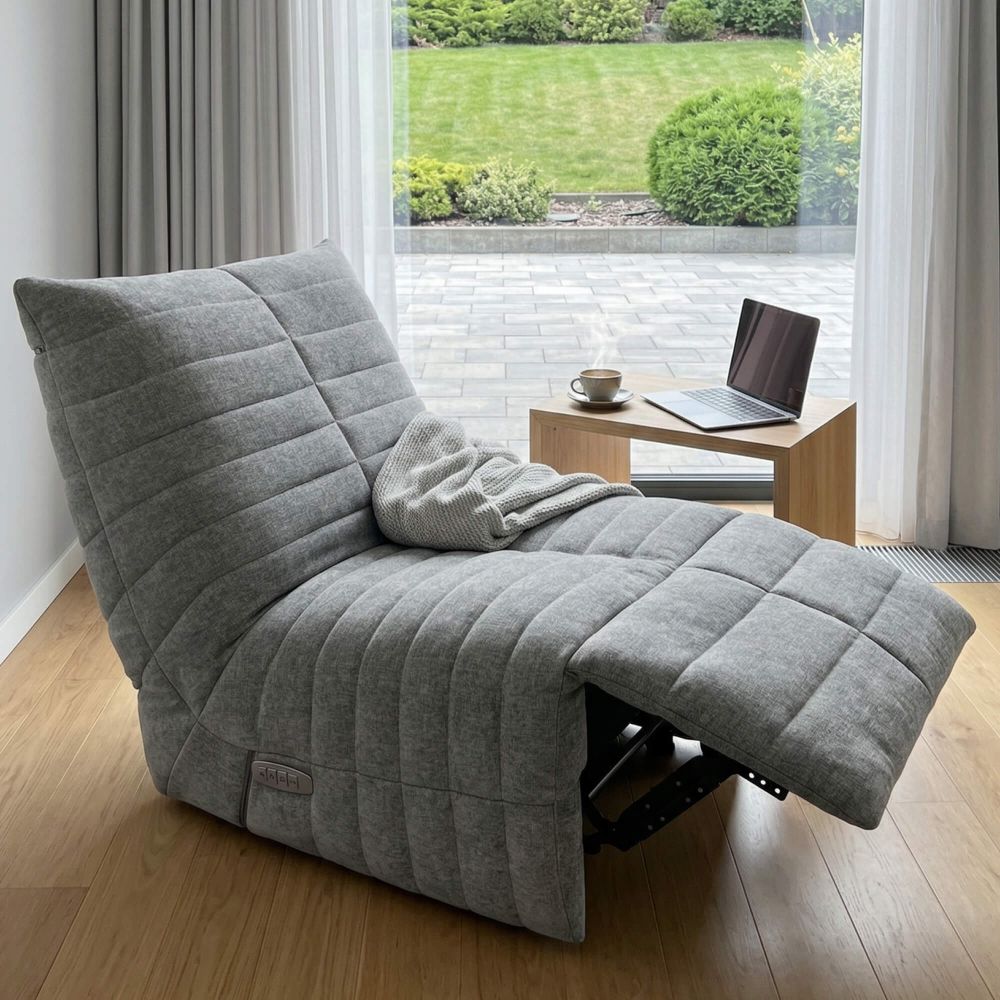 Массажное кресло UNIX Гармония / Harmony серый