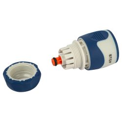 Коннектор GREEN APPLE GWHC20-058 с аквастопом 1/2 12 мм | GREEN APPLE