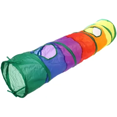 Игровой туннель для животных «МурМяу», цвет как на фото, 120*24см