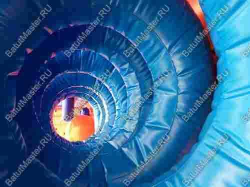 Надувная спортивная полоса препятствий "Веселое испытание" 13,1*8,6*5,8 м