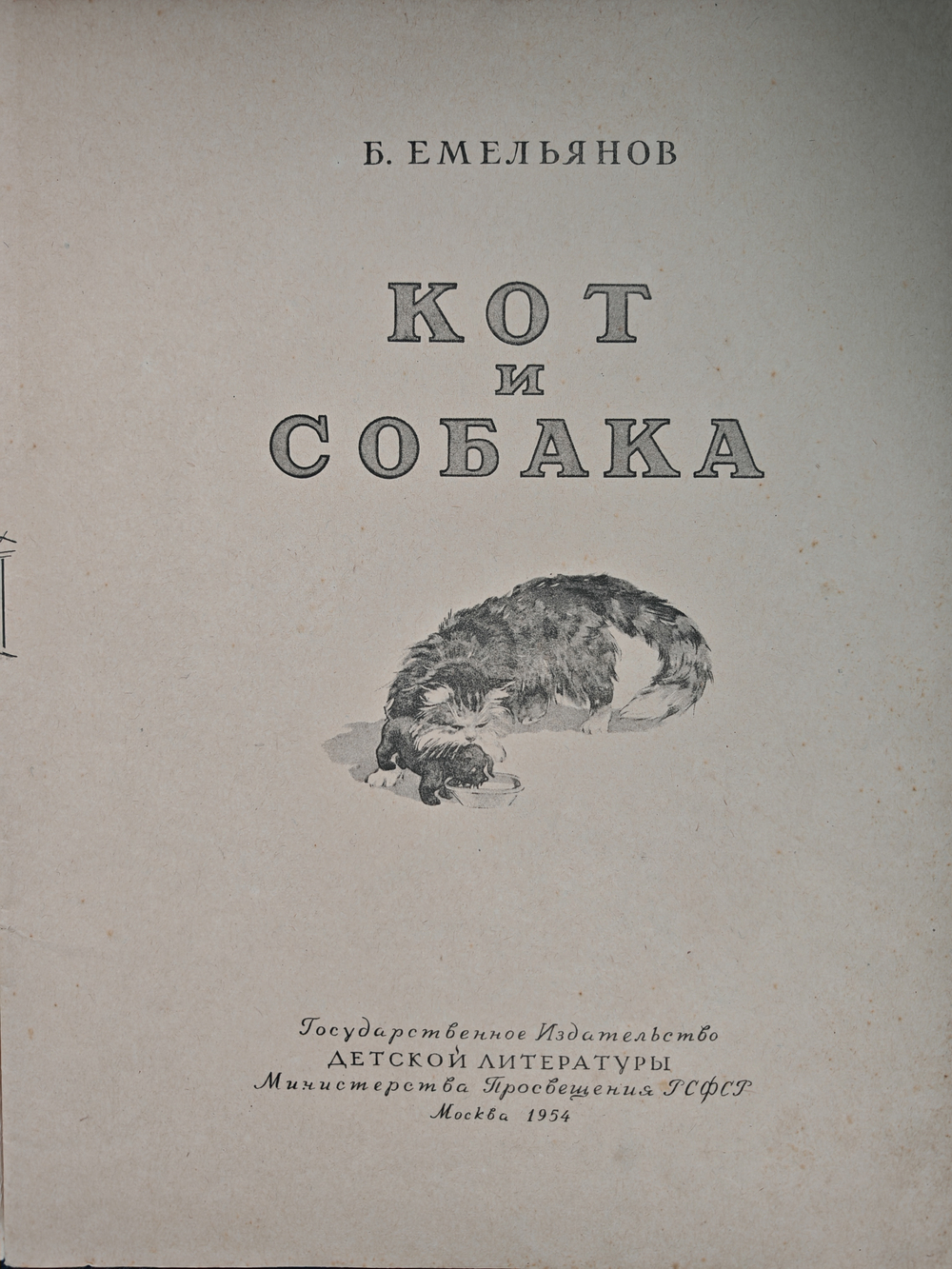 Кот и собака