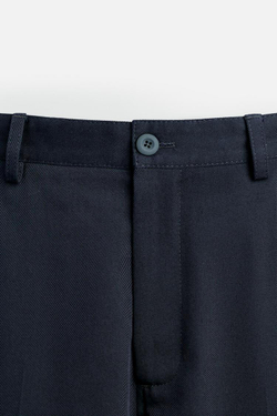 ZARA БРЮКИ, МОРСКОЙ СИНИЙ