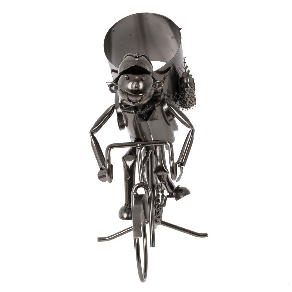 GAEM Подставка для бутылки "Велосипедист", L29,5 W13,5 H28 см