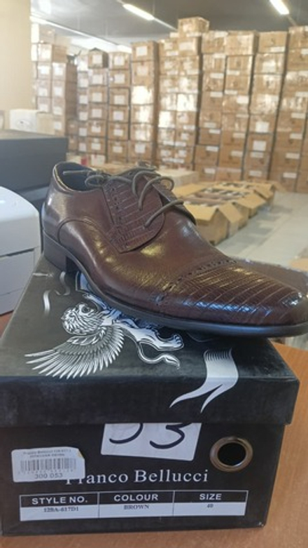 Туфли мужские FRANCO BELLUCCI 128A-617D1