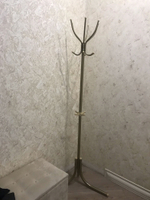 Вешалка напольная ВК6 арт.ВК6/З 6 крючков (золотая)