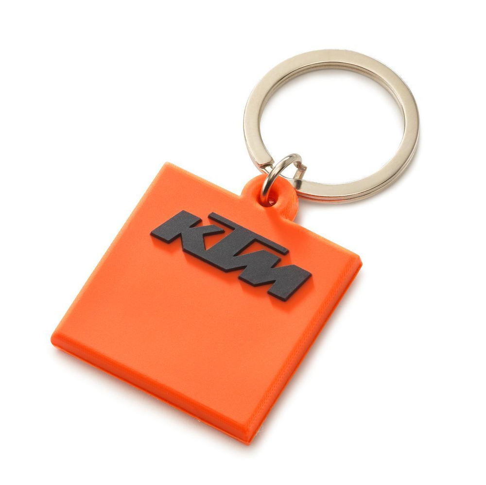 Брелок силиконовый KTM LOGO RUBBER KEYHOLDER Оранжевый