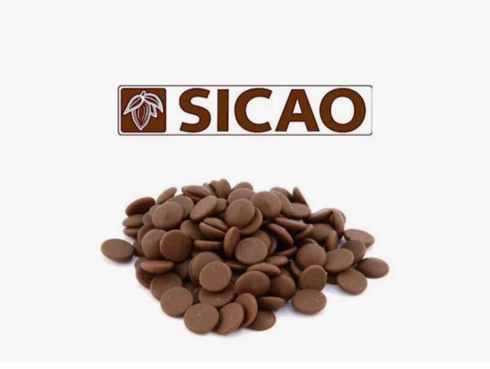Шоколад Sicao Молочный 33.6%, 20 кг