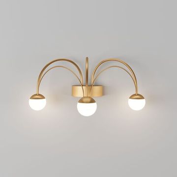 90031/3 / настенный светильник / золото