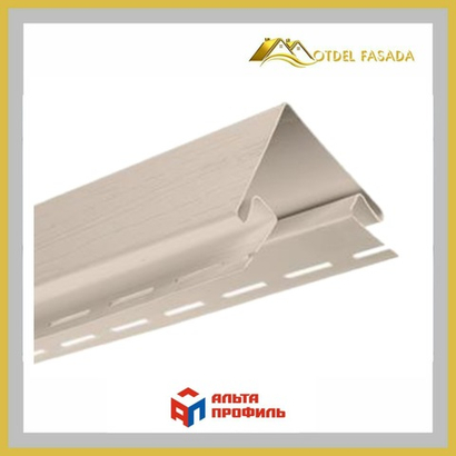 Планка наружный угол Альта Профиль Blockhouse Т-12 Бежевый 3м