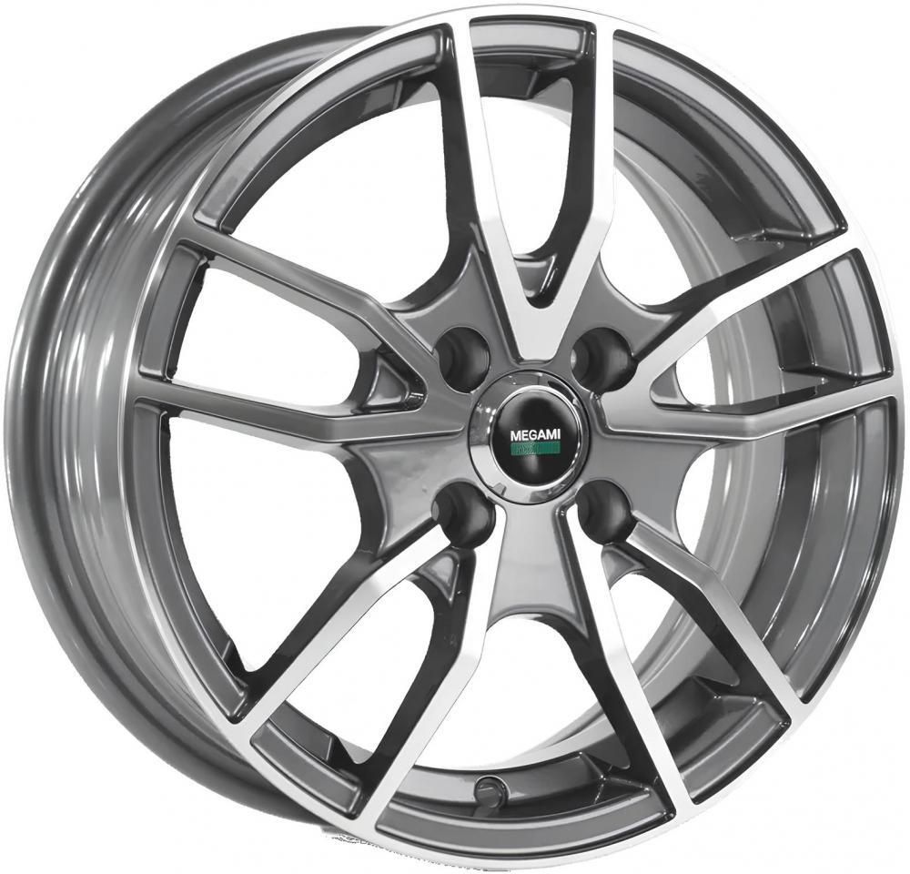 Megami MGM-20 5.5x14 4x100 ET 40 Dia 57.1 (GMF)