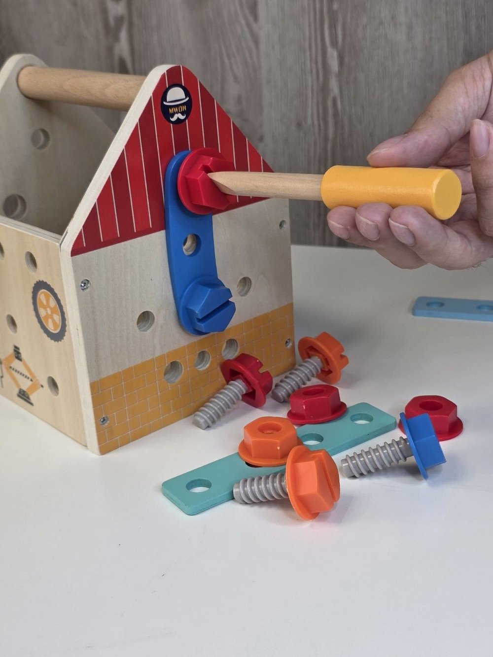 Набор инструментов детский деревянный конcтруктор