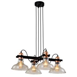 Люстра Rivoli Leila 4093-304 4 х Е27 40 Вт дизайн | Rivoli